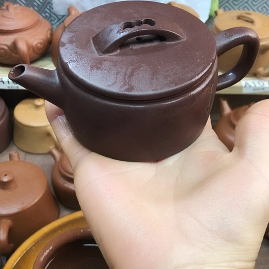 紫砂茶壶低槽青汗瓦170豪升左右