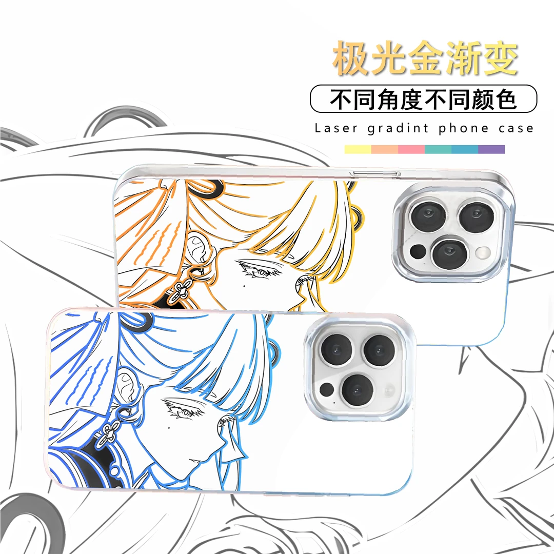 神里凌华适用苹果华为vivo一加iPhone小米红米极光手机壳