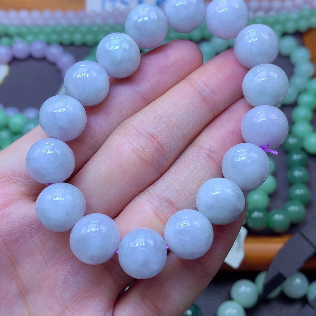 翡翠未镶嵌毛衣链