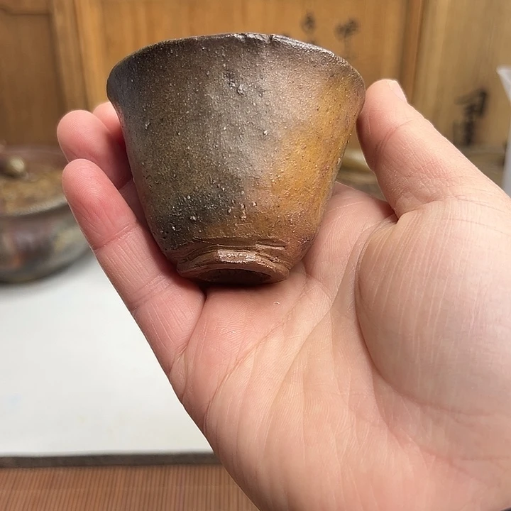 备前烧，森风吉主人杯，