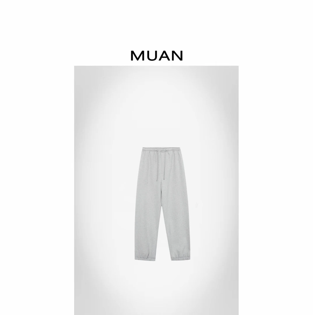 木岸MUAN：《克莱因卫裤》复合超柔绒版 定制410克休闲裤D-DG3-6840