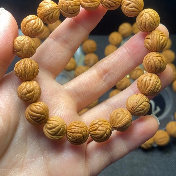 桃核吊坠秦岭野生桃核