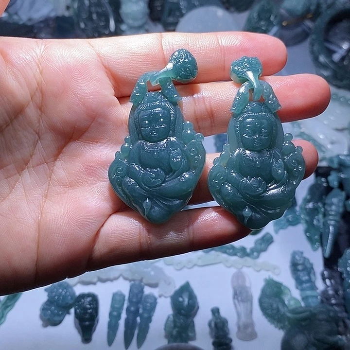 未镶嵌定制翡翠糖*毛