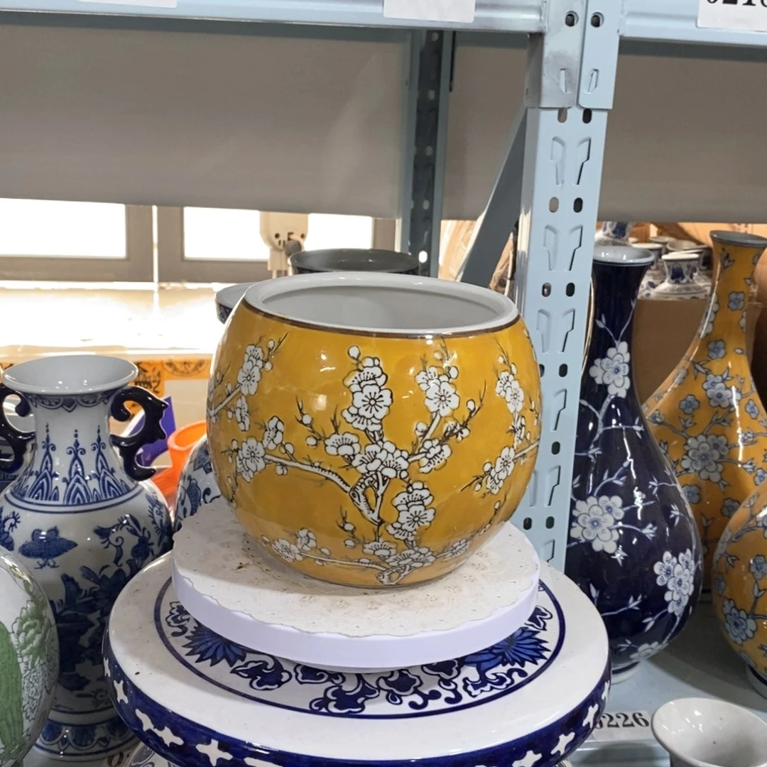 瓶茶洗花瓶崩溃花瓶