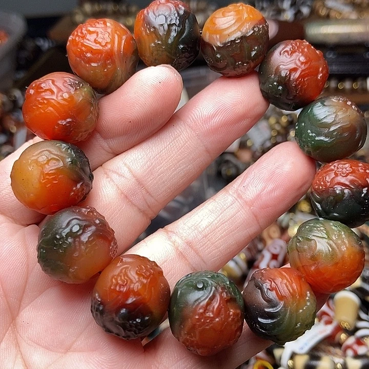 玛瑙/玉髓未镶嵌手链