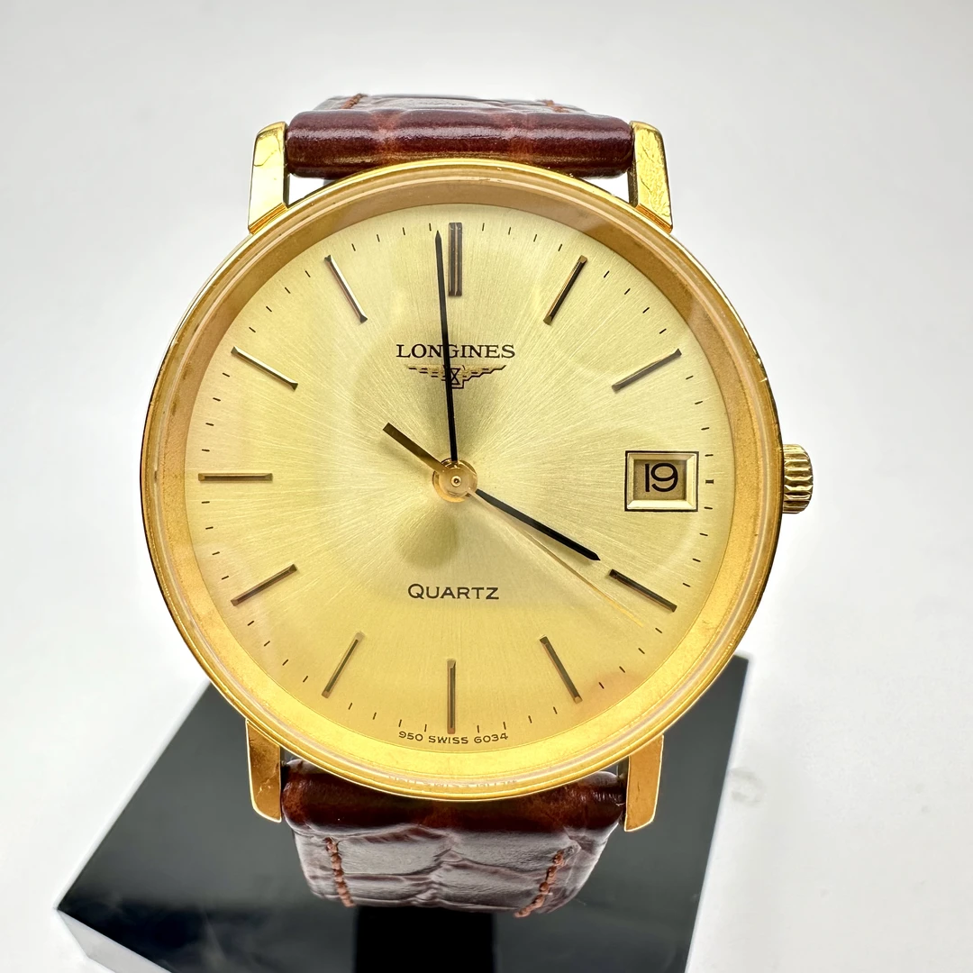 95新 Longines/浪琴 瑰丽系列/女表/石英/33mm/单表/9889