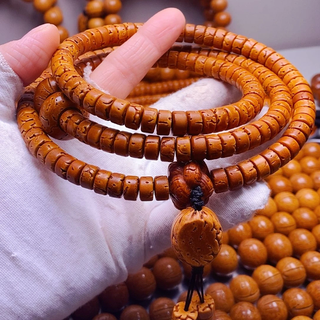 吊坠桃核4乘8奶片脖挂直切微瑕108