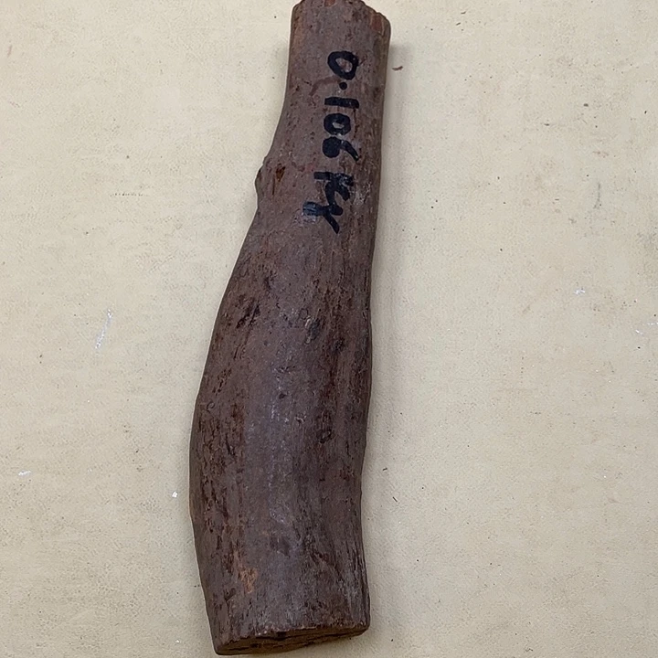 檀香木把件無施然印度老山檀香手把件106g