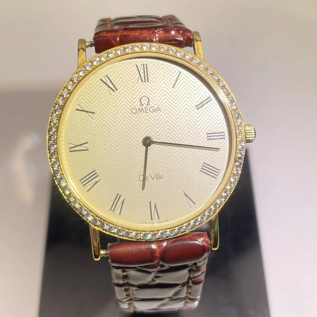 95新 Omega/欧米茄 碟飞系列/石英/女士/32mm/4235