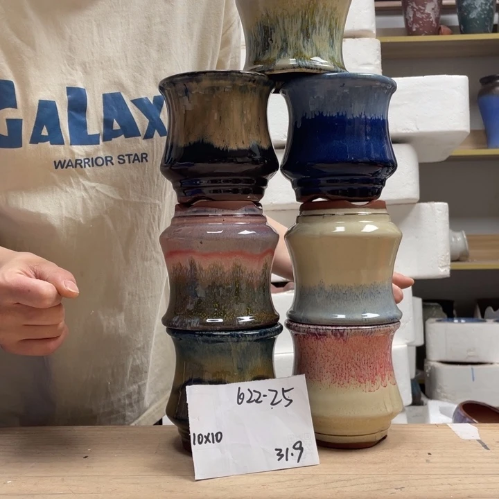 紫砂花盆多肉花盆微瑕25