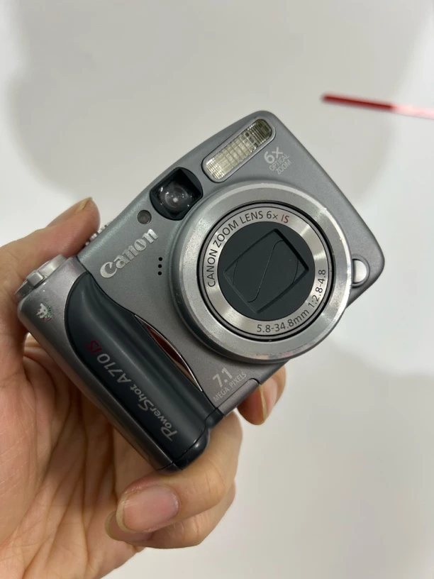 95新 Canon/佳能 A710相机ccd 功能好配件齐700万像素