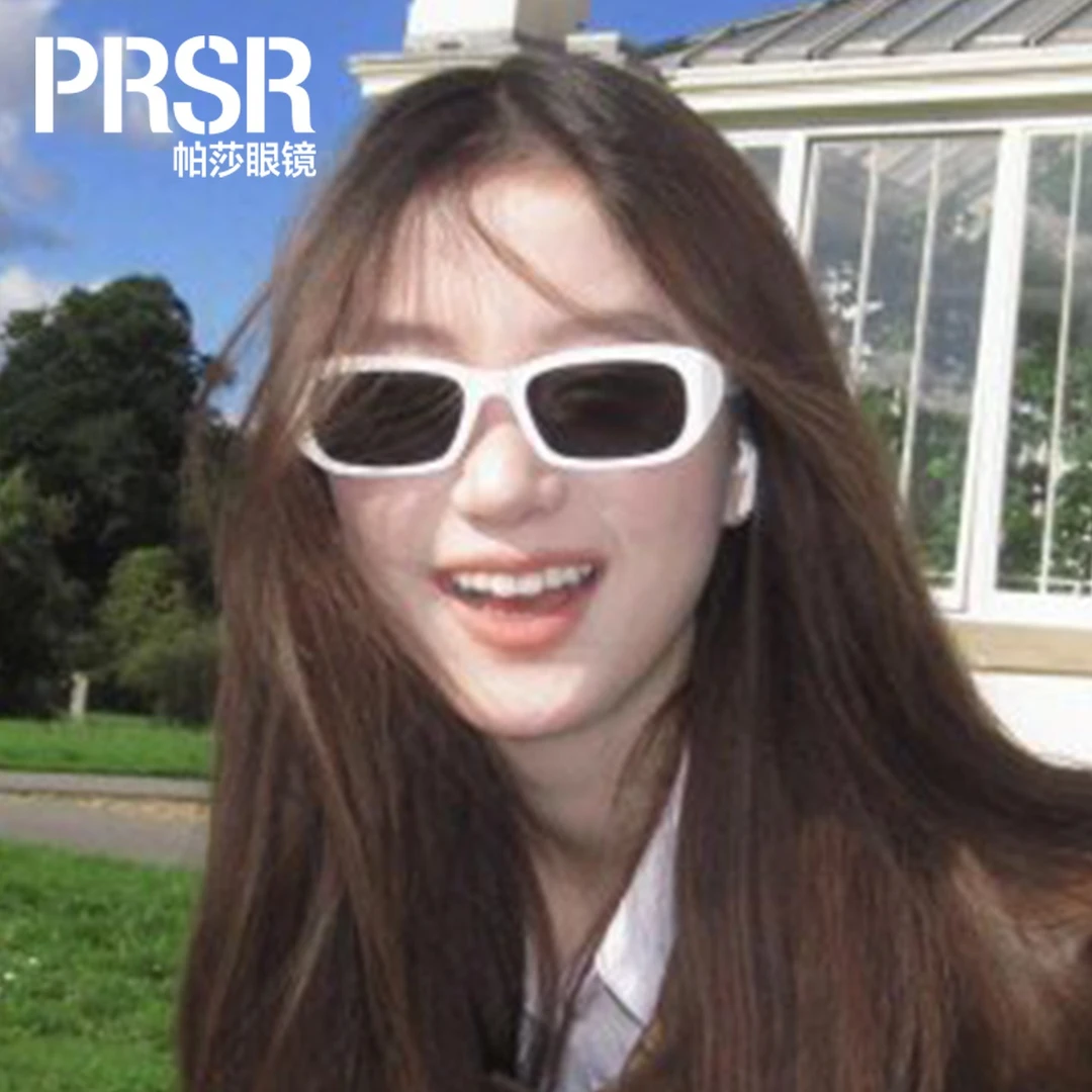 【帕莎芝芝框】2025年新品太阳镜潮酷窄框防晒复古时尚墨镜PS3055
