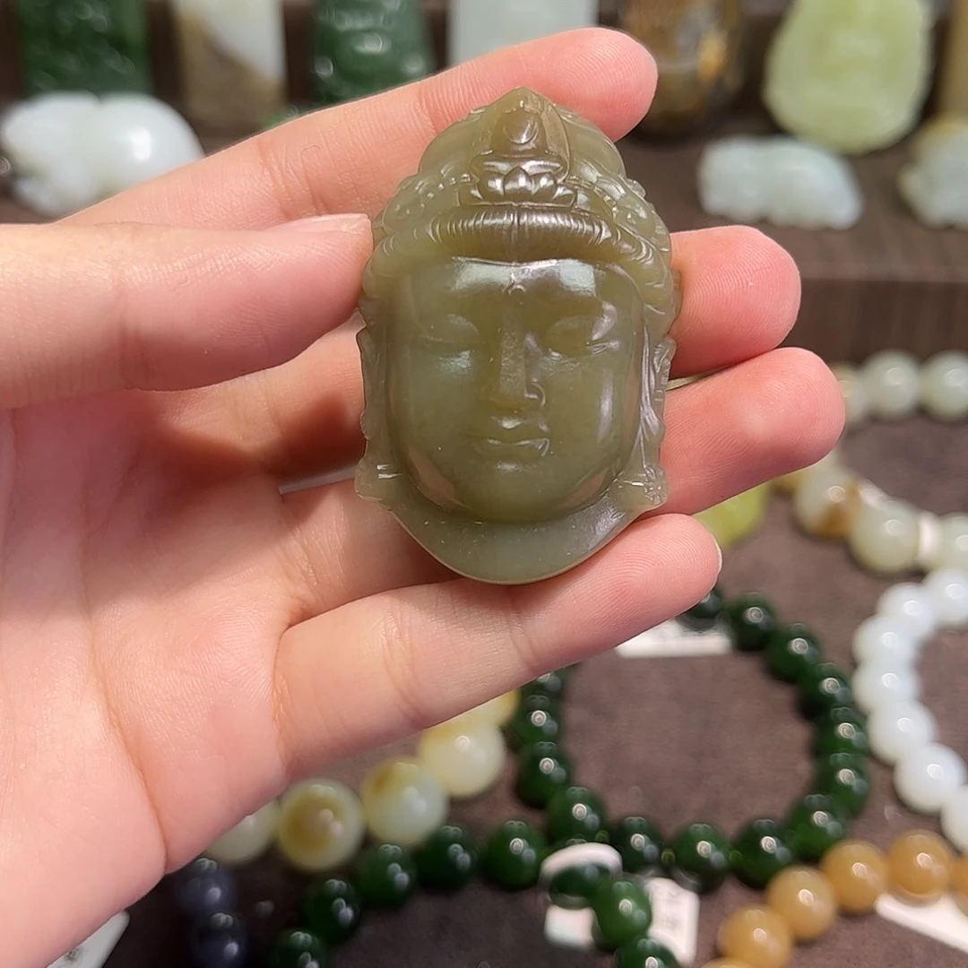 和田玉（糖玉）未镶嵌颈饰