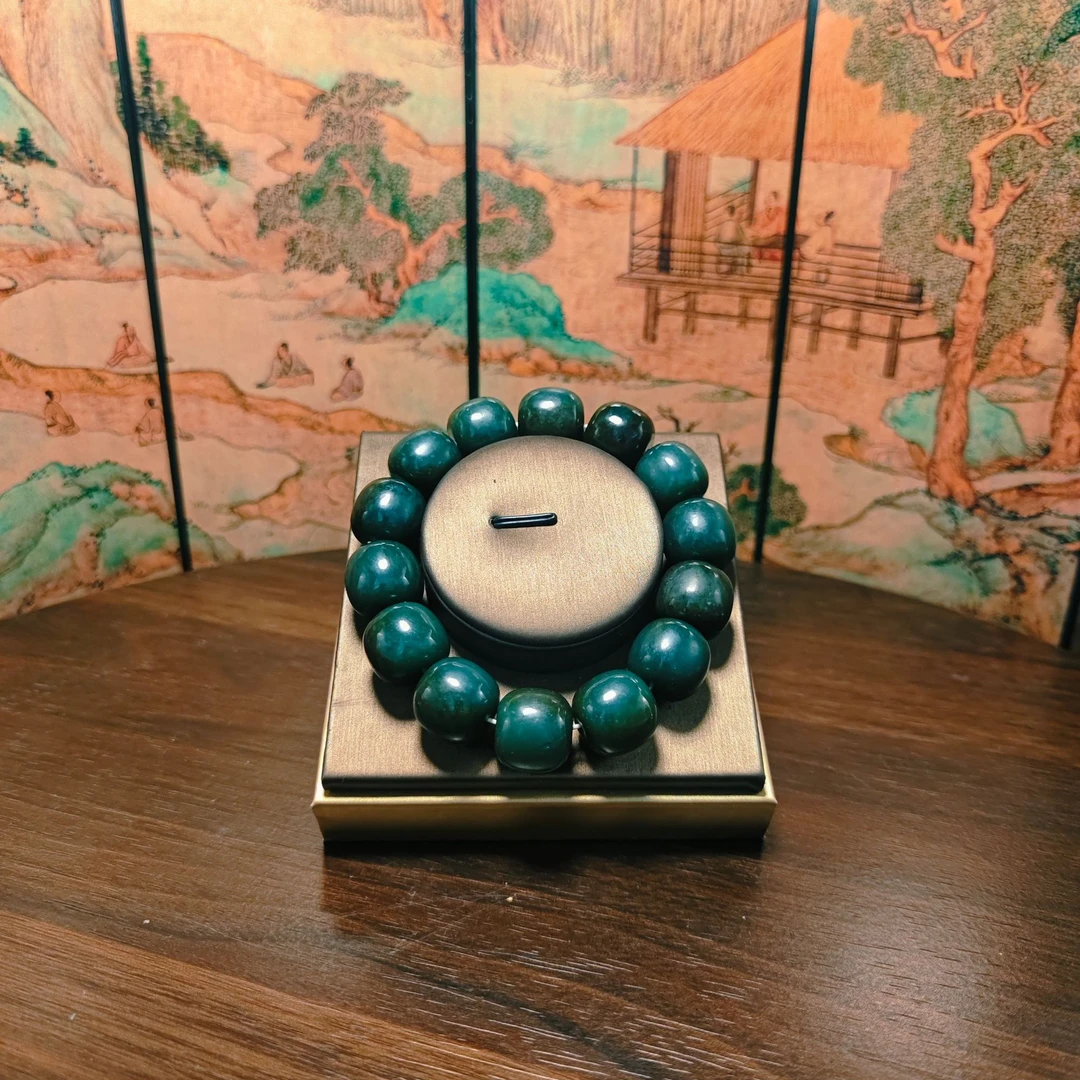 A和田玉桶珠手串（卡16）2838