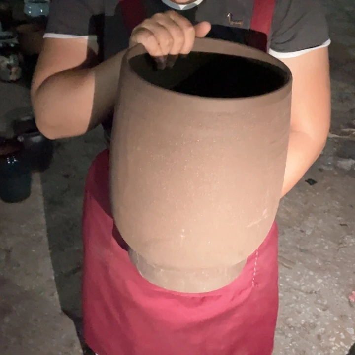 紫砂花盆口20高31正品正品