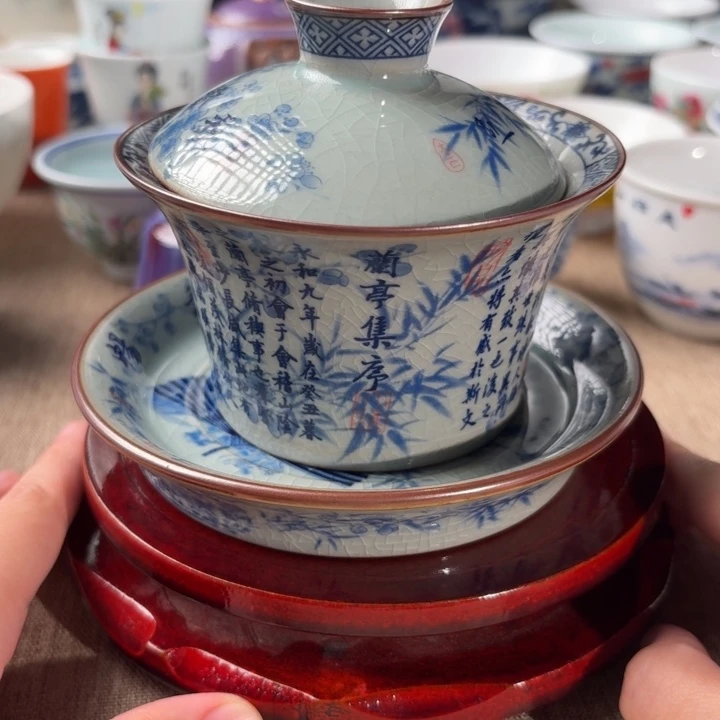 景德镇陶瓷艺术作品茶杯