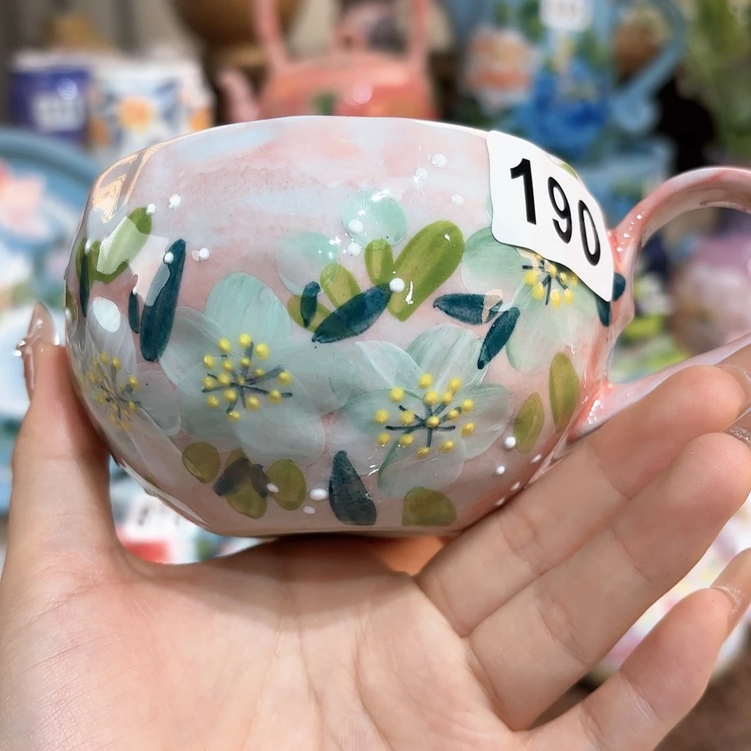 景德镇手绘高温釉下彩陶瓷茶具