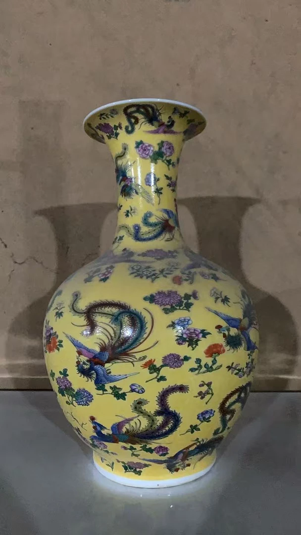 景德镇高端凤舞九天赏瓶