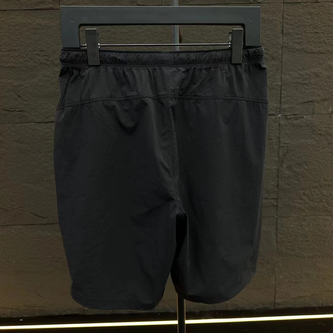 （bz5-短裤）2025新款男士黑色速干运动短裤