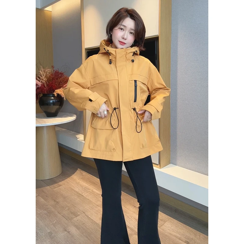 【DIS 定制】【户外旅人】复古抽绳收腰休闲外套Z525X16378