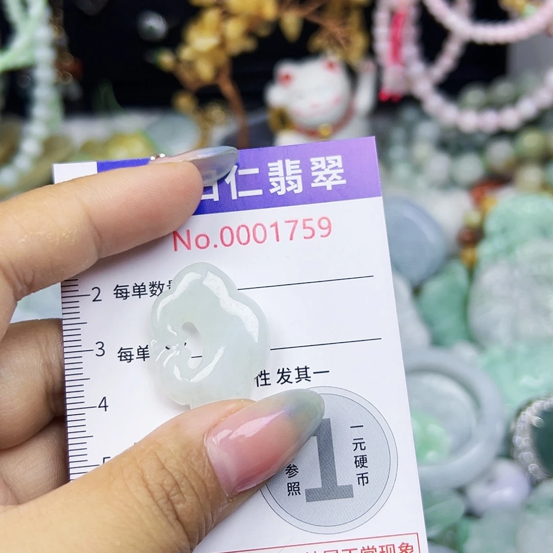 翡翠未镶嵌颈饰111