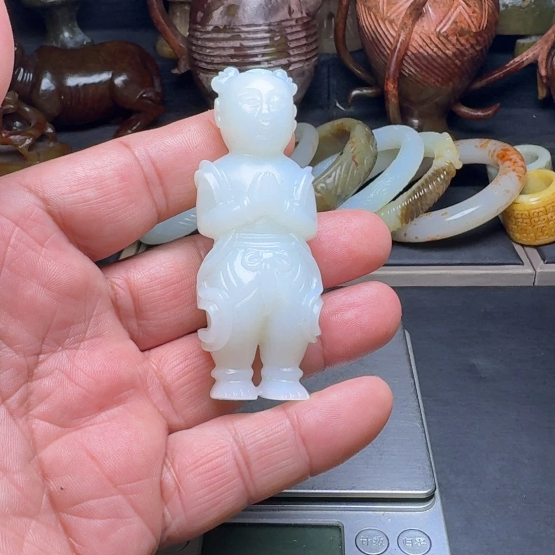 和田玉挂件未镶嵌恒*