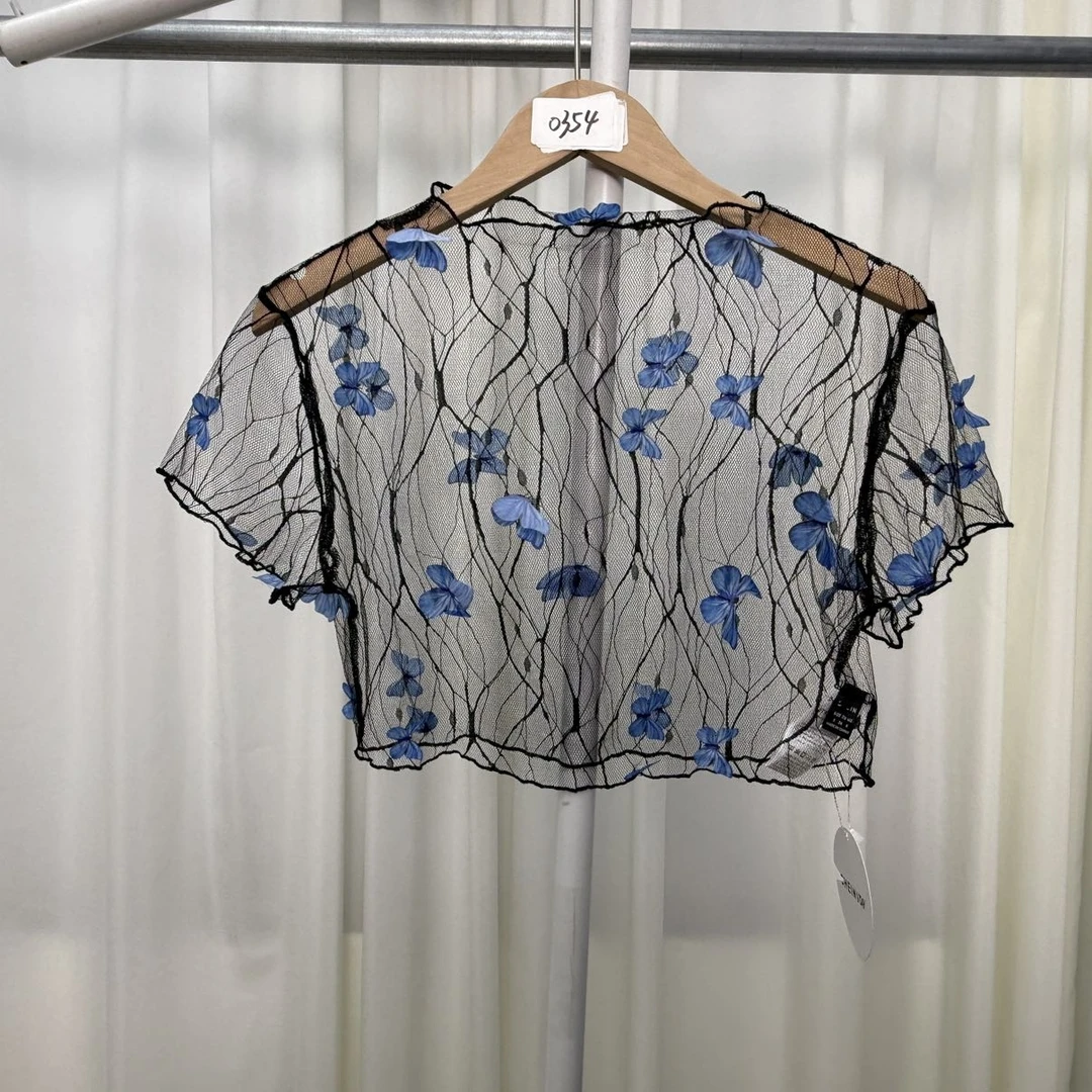 0354碎花时尚上衣19（无 ）