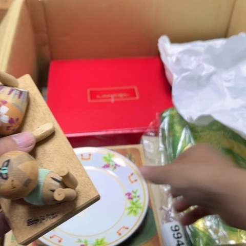 瓷片摆件工艺品瓷器摆件777