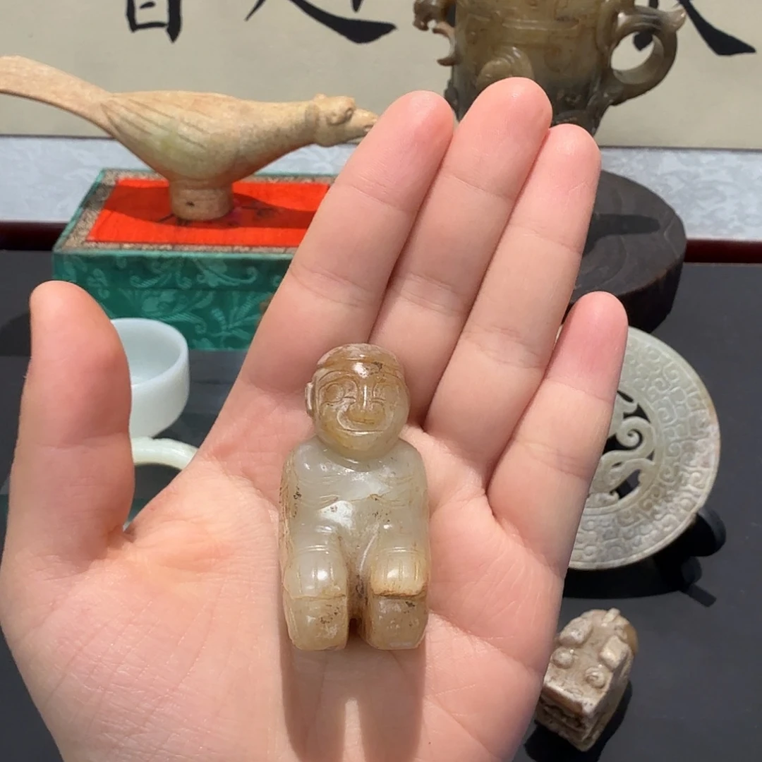 幸***诺和田玉未镶嵌挂件