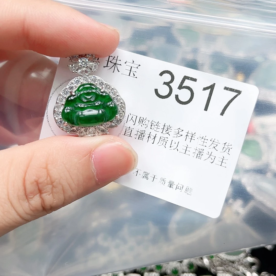 翡翠颈饰未镶嵌翡翠3517