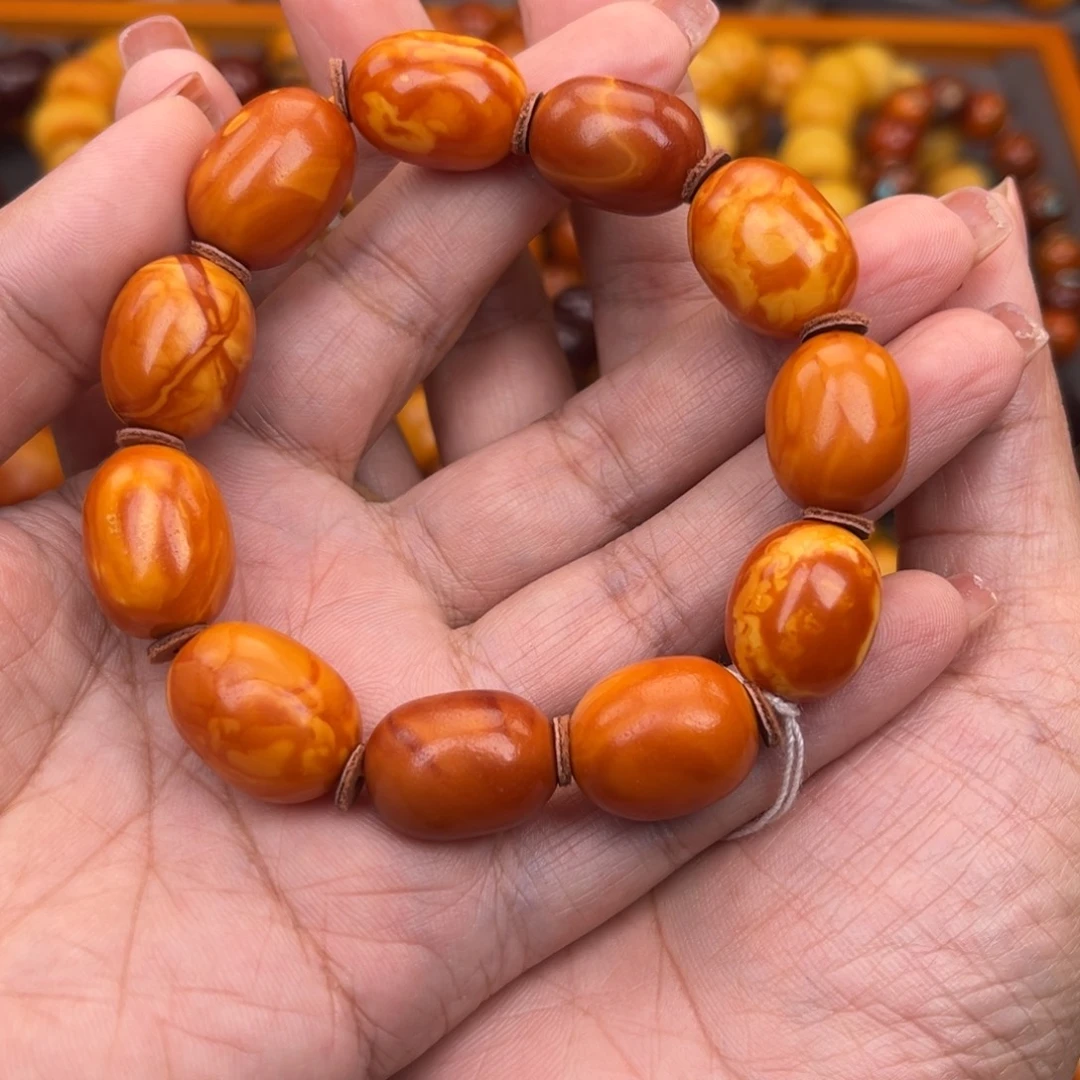 蜜蜡未镶嵌裸石蜜蜡W