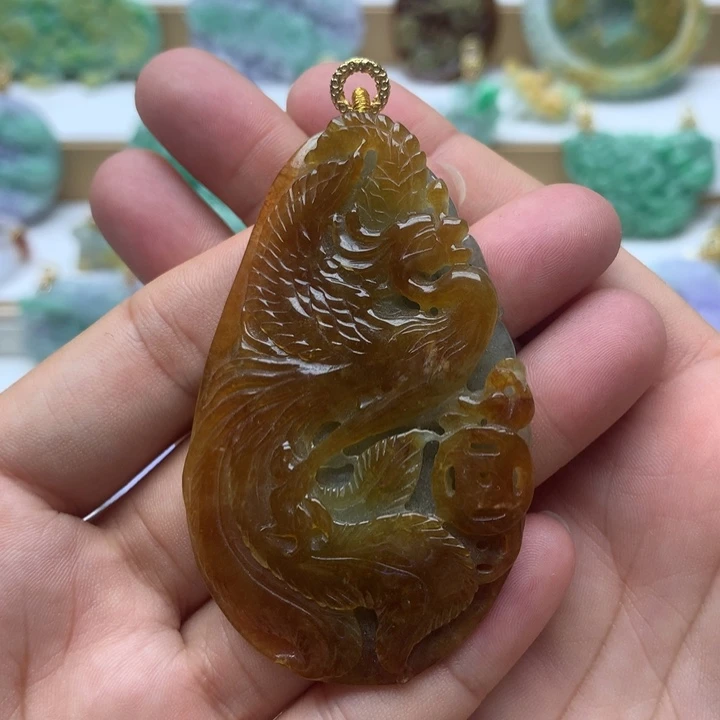 颈饰未镶嵌翡翠翡翠