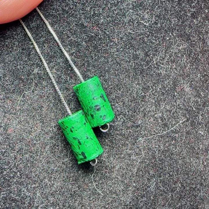 翡翠耳饰未镶嵌小*呀天然A货