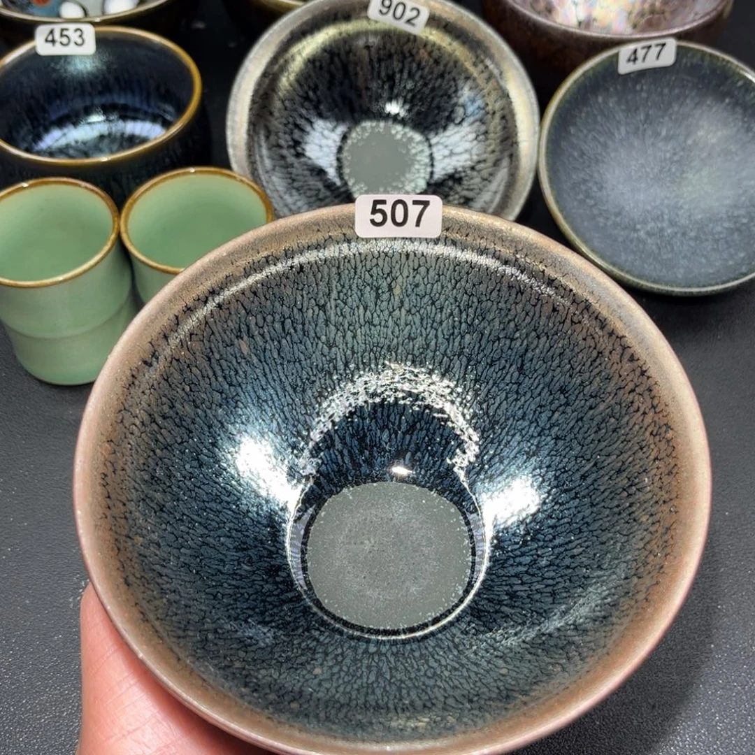 茶盏507 建盏单盏放大漏…………