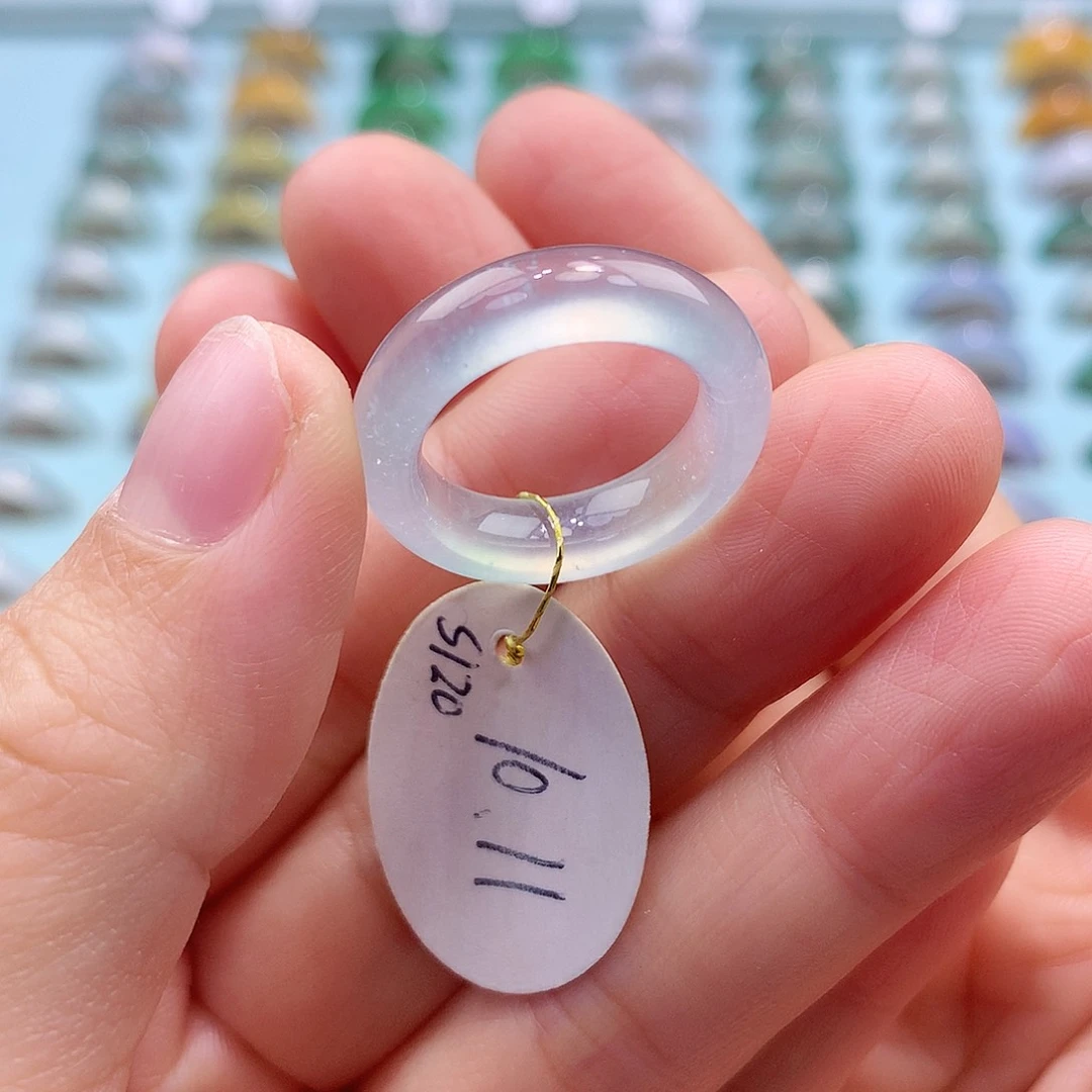 未镶嵌戒指翡翠霏*1011圈