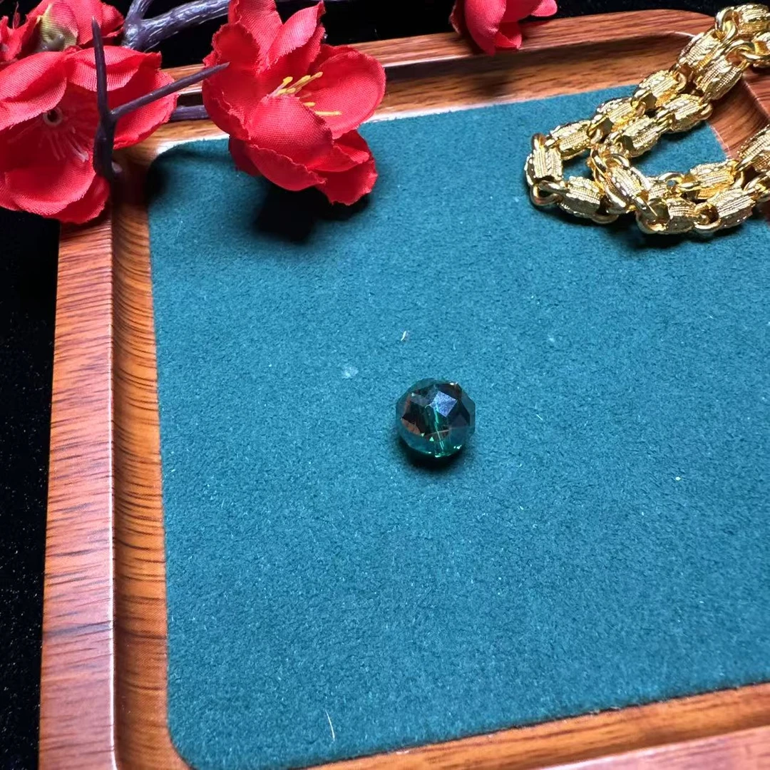 璀璨设计Y1997金绿豪奢珠配项链J02