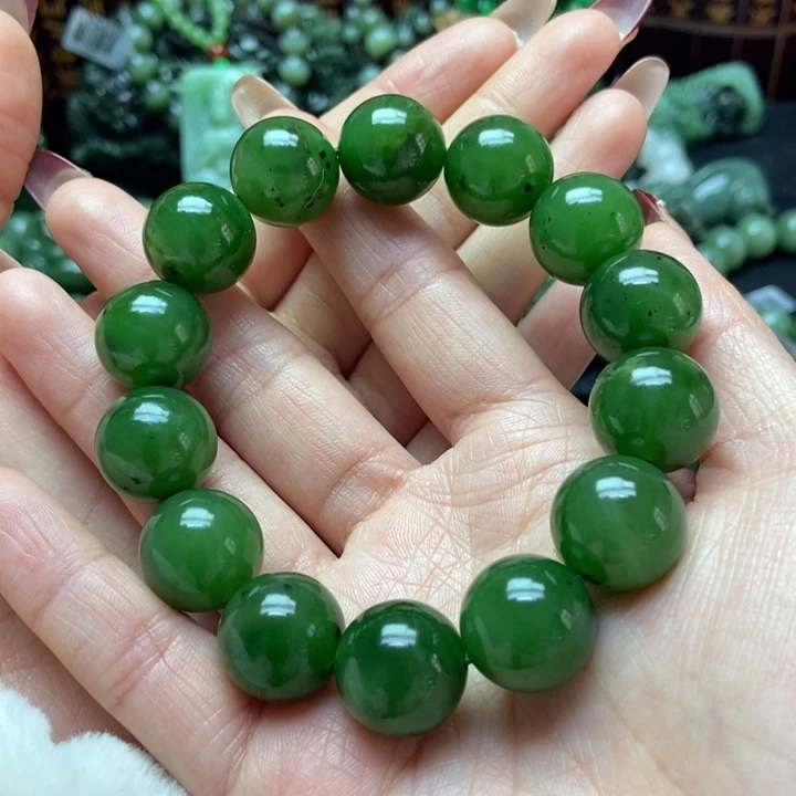 和田玉3手串16m未镶嵌