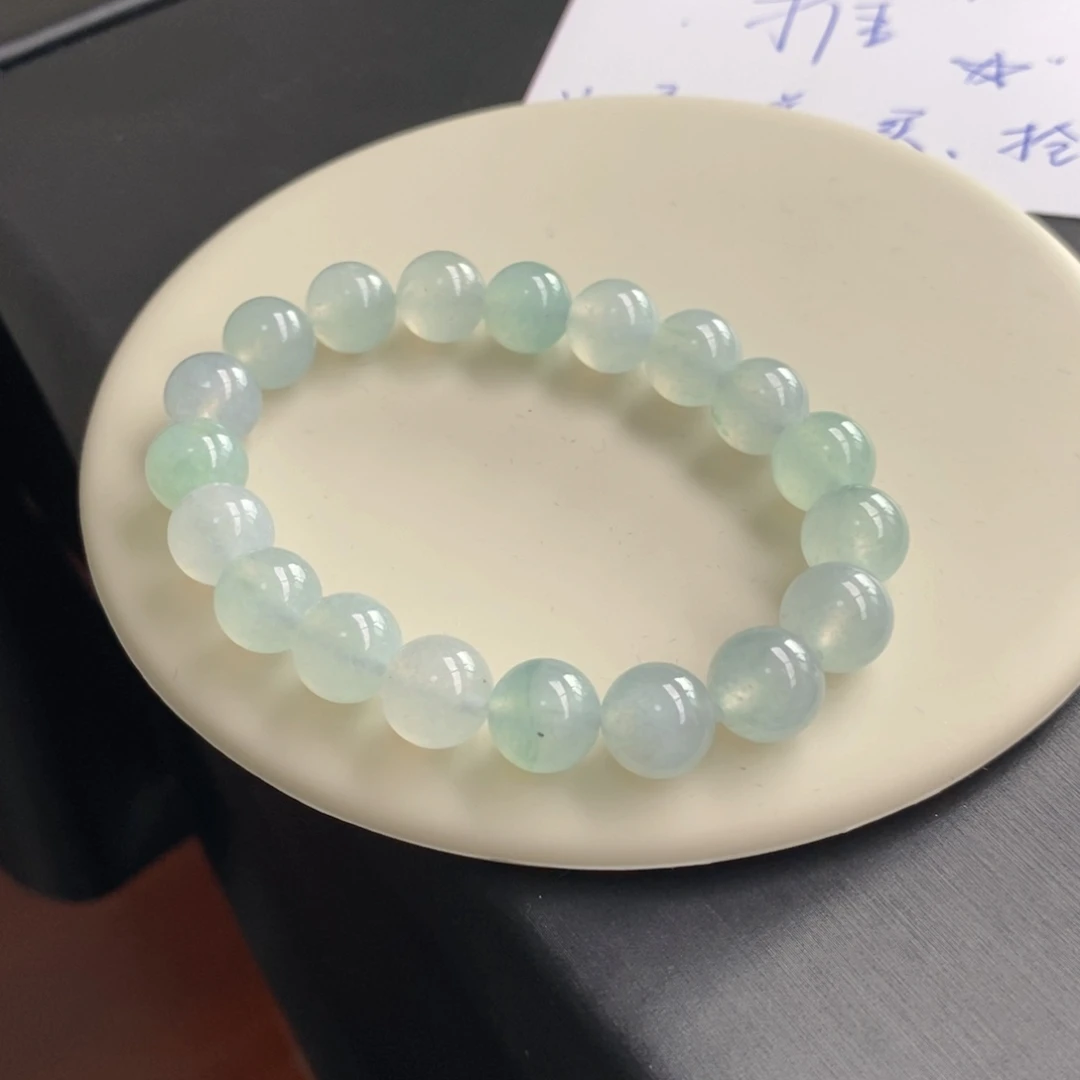 翡翠未镶嵌手链卡9.6-9.9