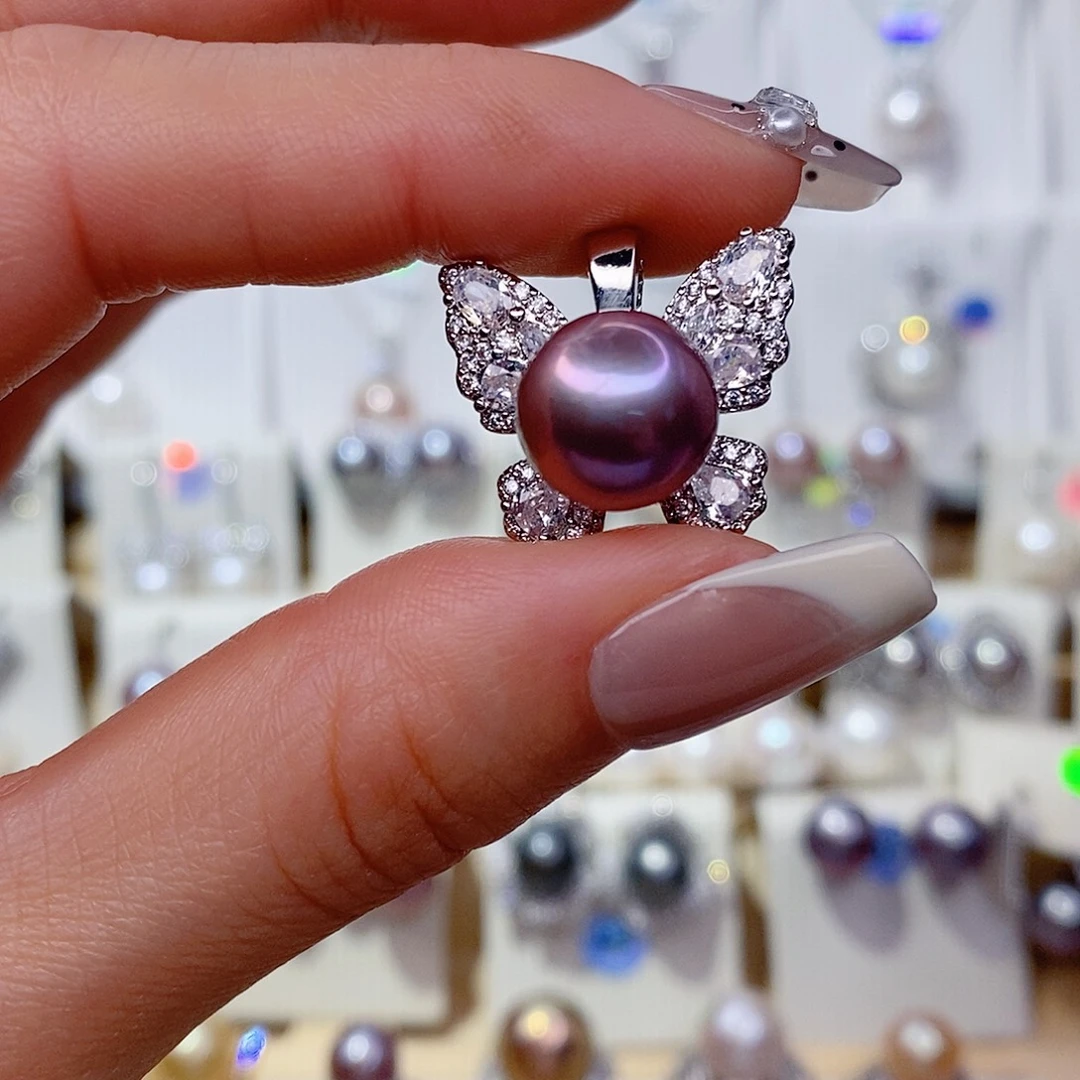 未镶嵌吊坠(赠链)淡水珍珠