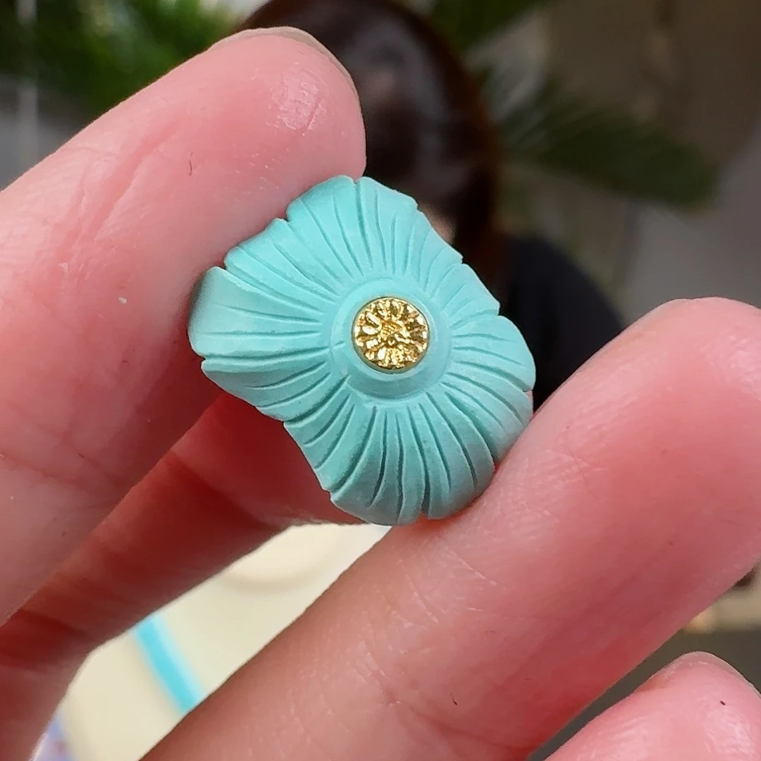 绿松石珠宝奇石未镶嵌