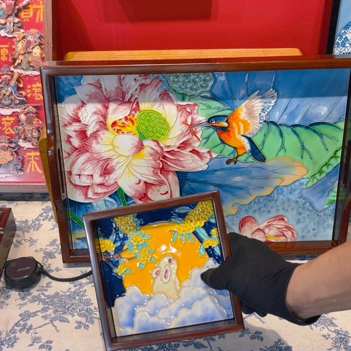 陶瓷瓷板画艺术作品