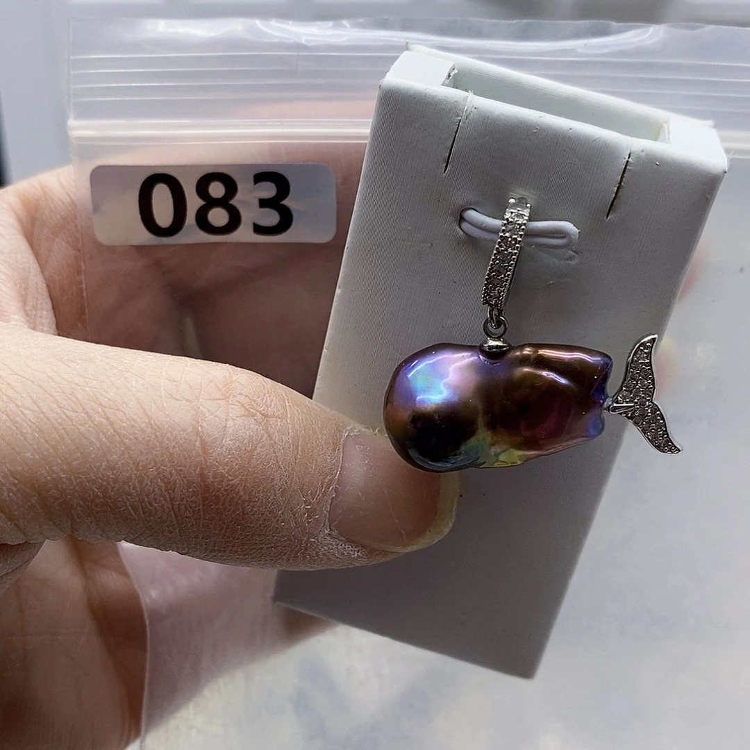 颈饰合金淡水珍珠