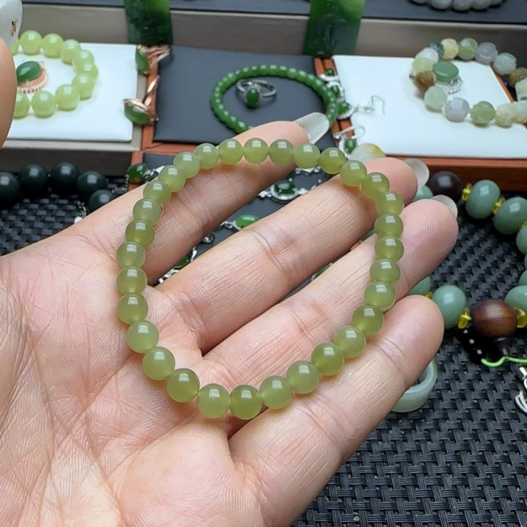 和田玉（糖玉）未镶嵌手串