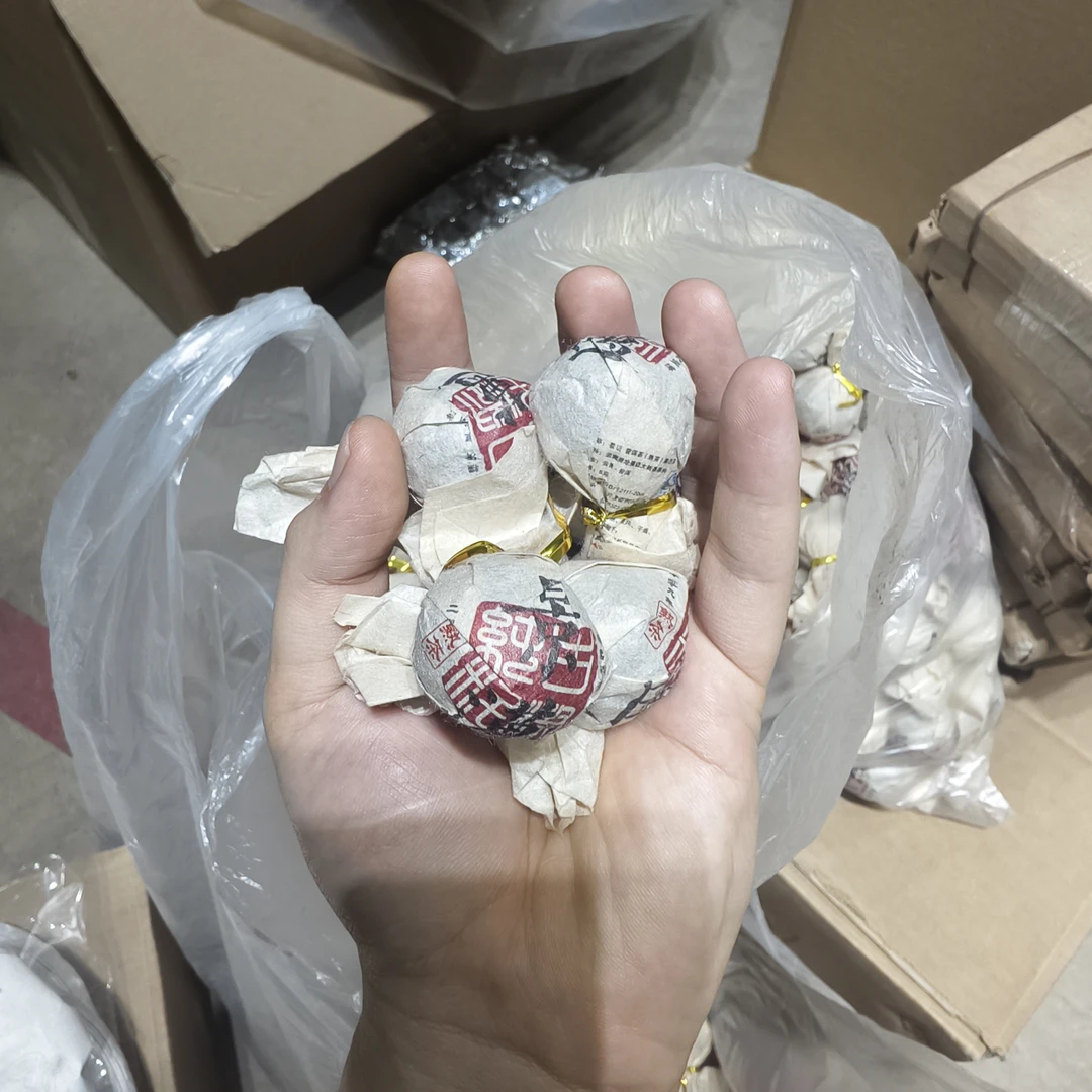 2009年景迈龙珠普洱茶熟茶 250克