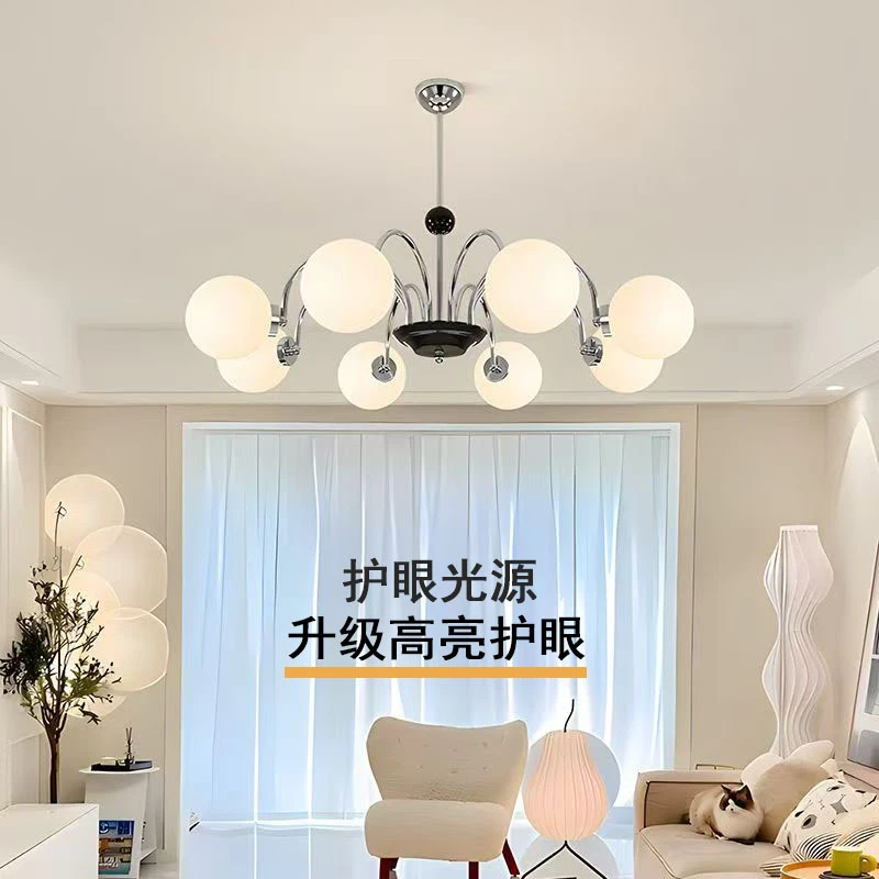 简约高档法式吊灯灯饰高亮大气创意北欧轻奢法式美式客厅灯家用灯