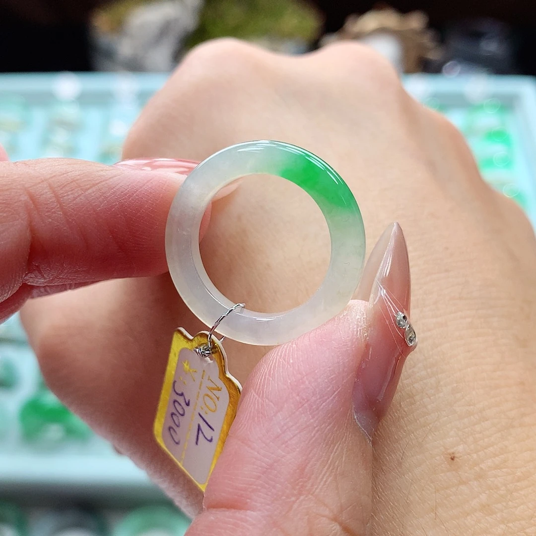 翡翠戒指未镶嵌12号