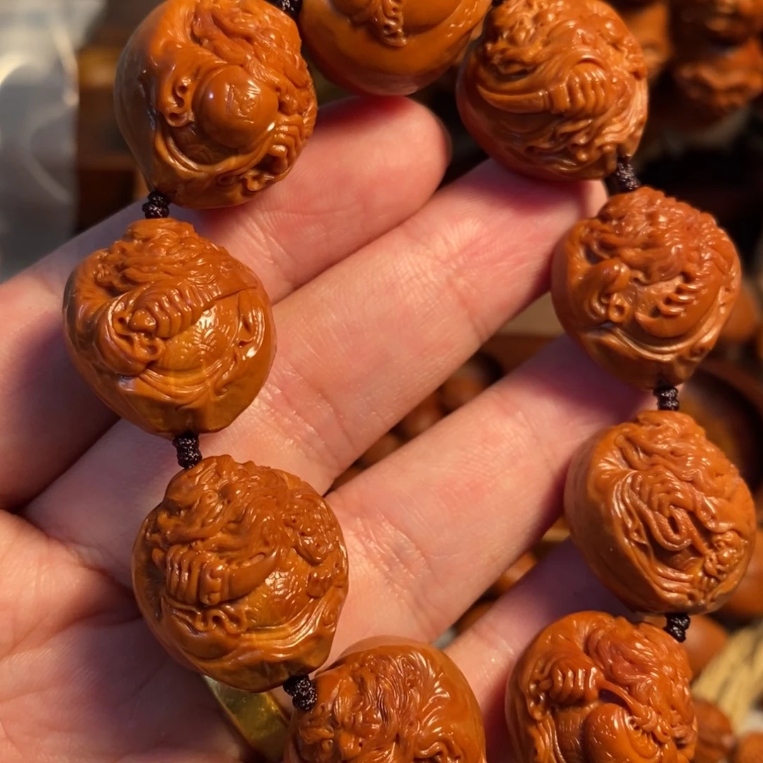 【闪购商品】吊坠橄榄核郭*妞磐石钟馗款珠修补