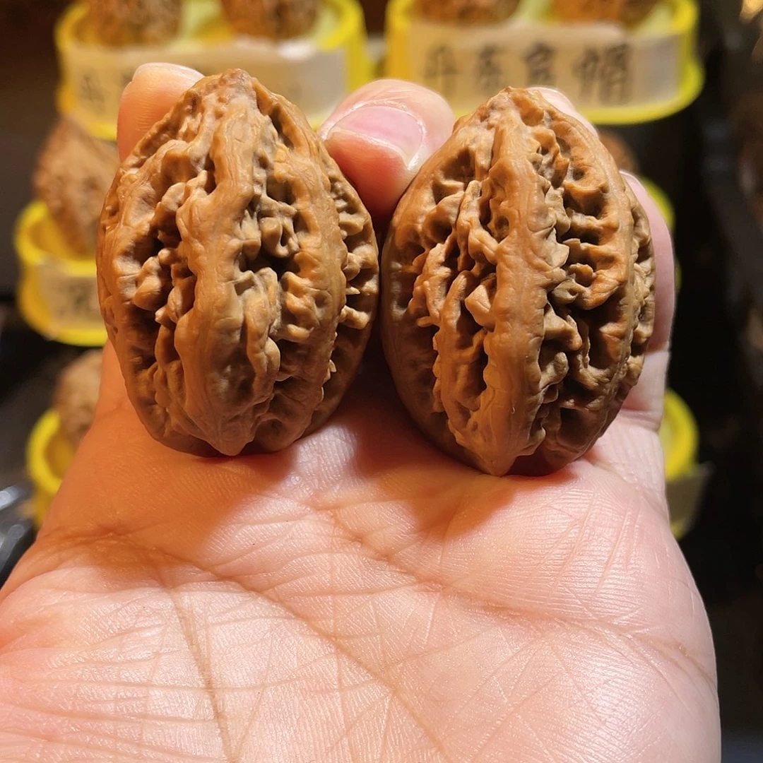 吊坠文玩核桃虎头