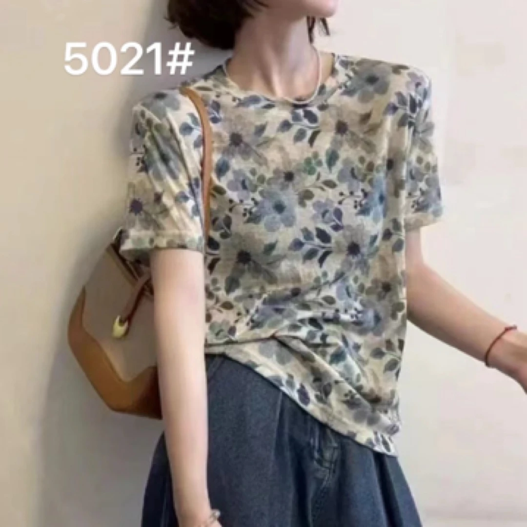 圆领面膜衣短袖透气常规款显瘦