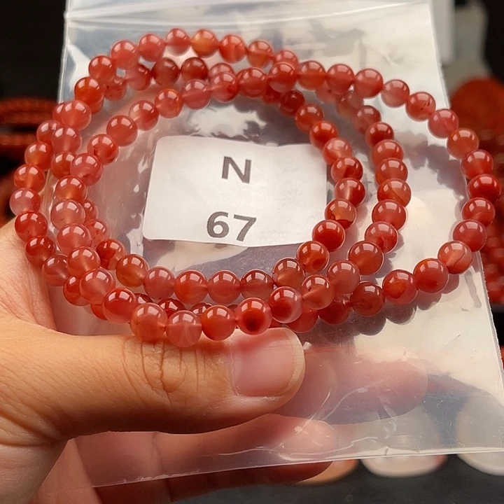 未镶嵌南红玛瑙多样性发货6m m南红玛瑙